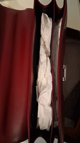 Cartella porta documenti rossa