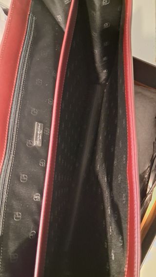 Cartella porta documenti rossa