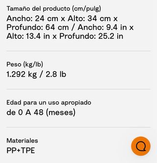 Bañera stokke flexi bath con patas