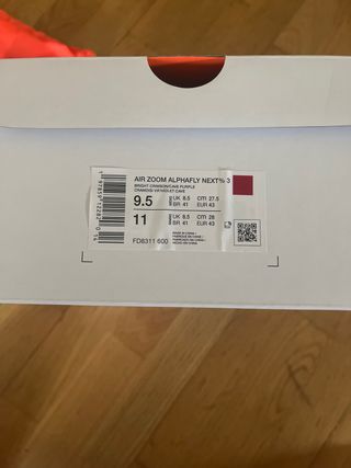 Nike Alphafly 3 talla 43 Nuevas