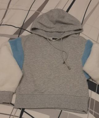 Sudadera gris