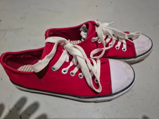 Zapatillas rojas verano