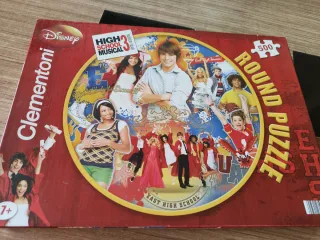 Puzzle redondo High School Musical 500