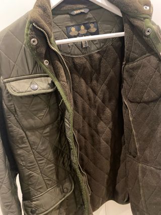 Abrigo Barbour verde