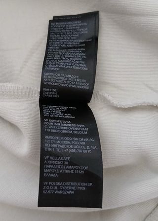 the north face pile zip size XXL white