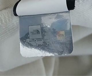 the north face pile zip size XXL white