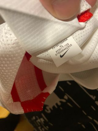 Camiseta Sevilla FC Nike Talla XL Oficial