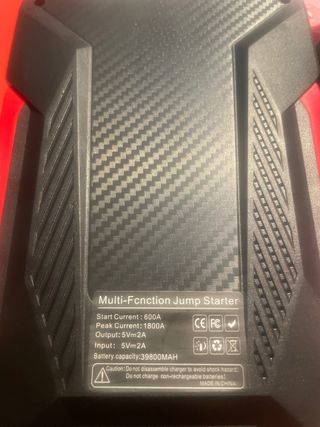 Arrancador Coche y Compresor Multifunción