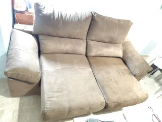 Sofá chaise longue beige 2.25m