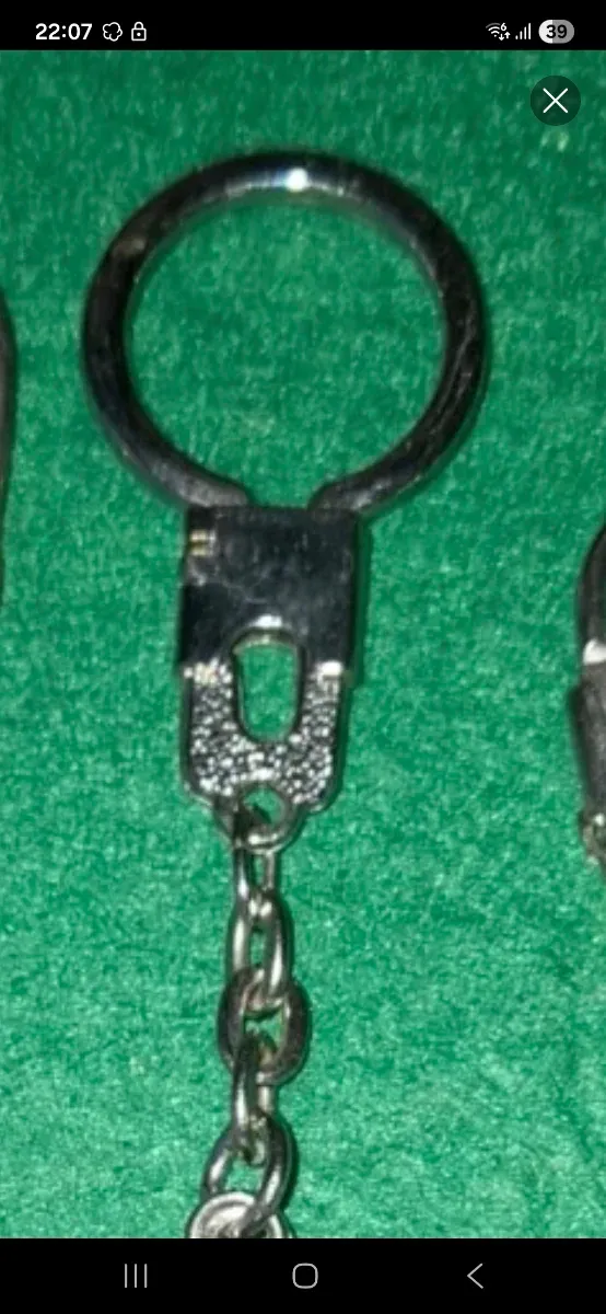 Anilla per portachiavi 10 unità