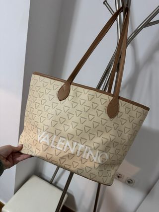 Bolso shopper VALENTINO beige