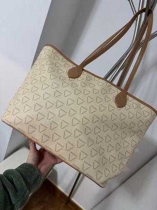 Bolso shopper VALENTINO beige