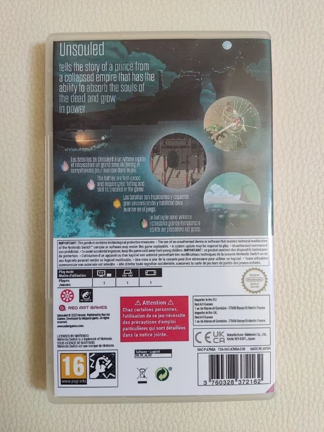 Unsouled Nintendo Switch