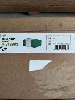 Caseta Metálica Gardiun Coventry 9.66 m2