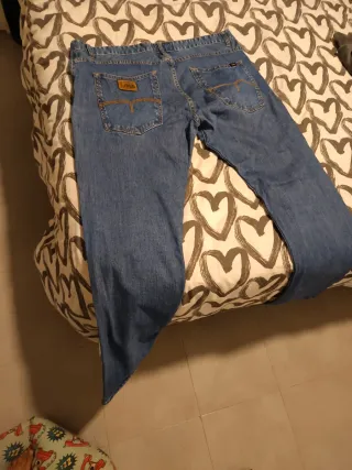 Pantalón vaquero Lee hombre azul