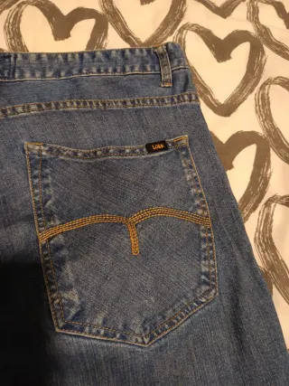 Pantalón vaquero Lee hombre azul