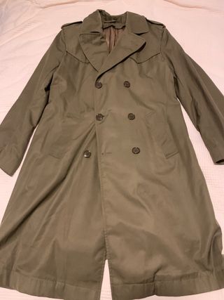 Gabardina Militar Verde Oliva