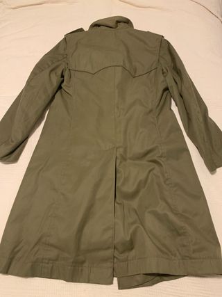 Gabardina Militar Verde Oliva