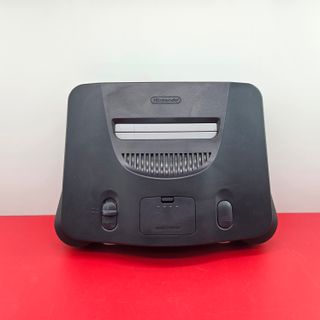 Nintendo 64 Console Nero Controller Grigio