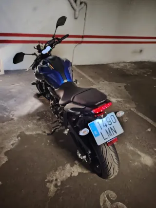Yamaha MT-07 Azul