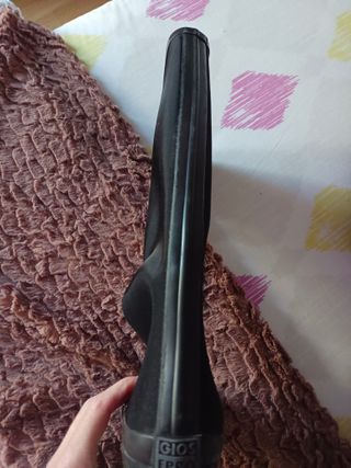 Botas altas neopreno negras Talla 37