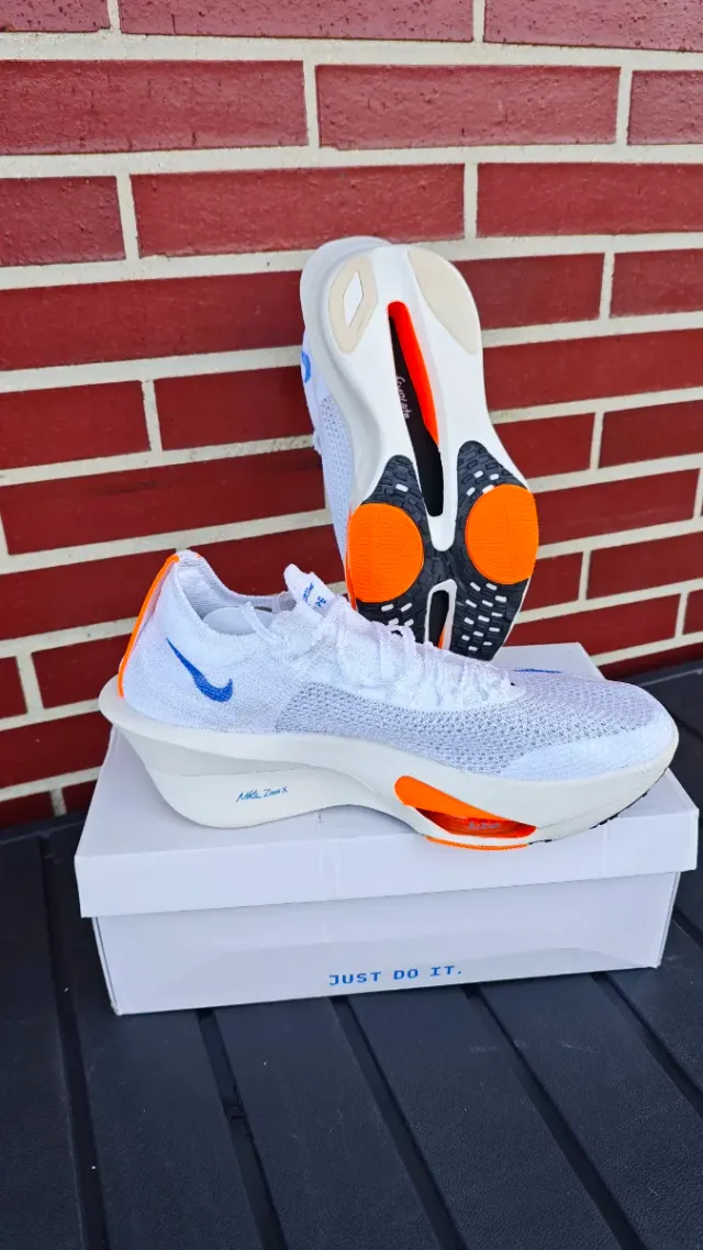 Nike Zapatillas Running Blancas y Azules