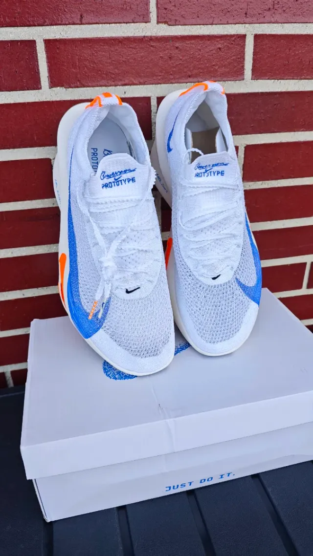 Nike Zapatillas Running Blancas y Azules