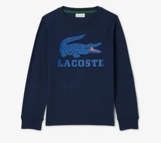 Sudadera infantil Lacoste azul