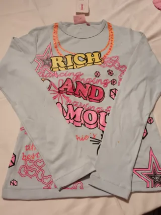 Felpa bambina RICH AND FAMOUS