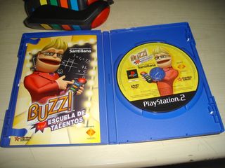 Buzz mando y juego Escuela de Talentos PS2