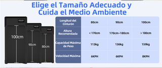 Cinta de Correr, andar Plegable