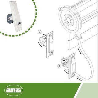 Amig - Recogedor Persianas Compacto