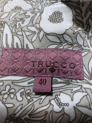 Vestido verano estampado blanco y gris