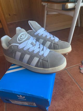 Adidas Campus Grises Talla 44