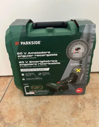 Parkside 20V Amoladora Angular Recargable