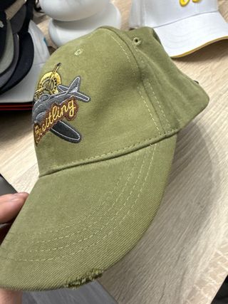 Gorra Breitling Vintage Avión Militar