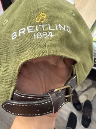 Gorra Breitling Vintage Avión Militar