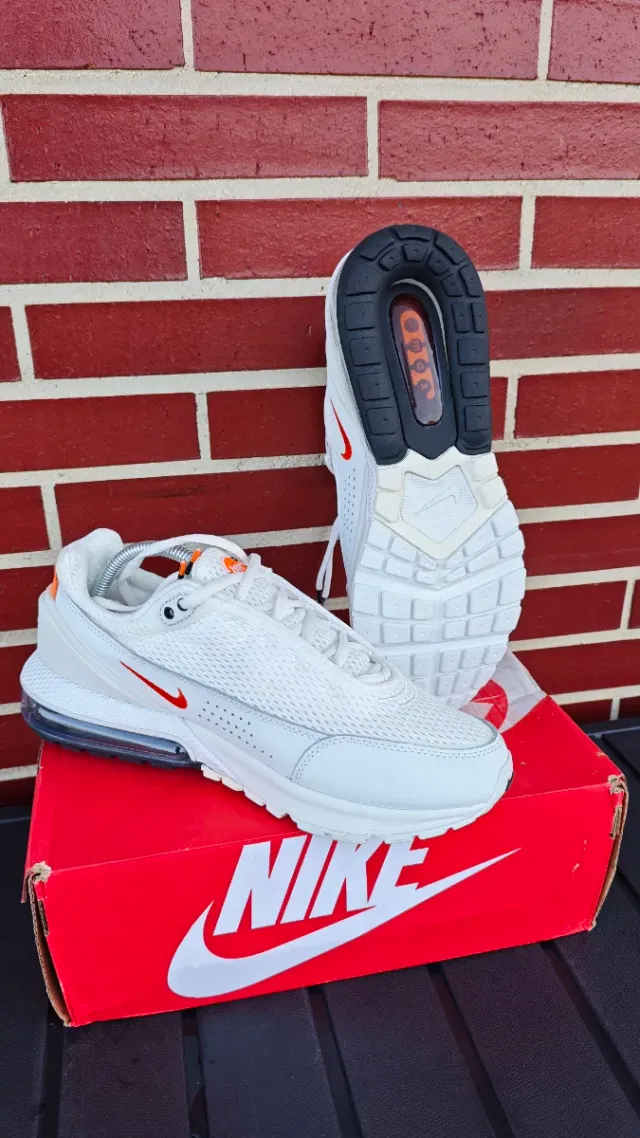Zapatillas Nike Air Max Blancas Naranja