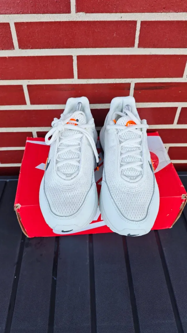 Zapatillas Nike Air Max Blancas Naranja