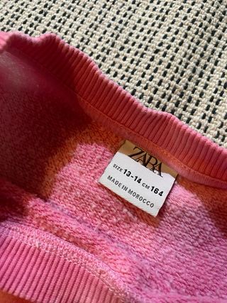 Sudadera Tie Dye Rosa y Blanca