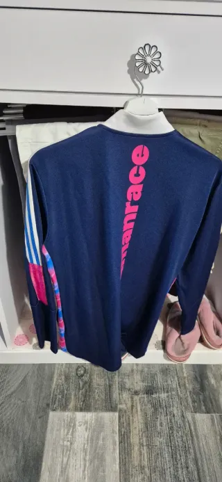 Chándal Adidas Azul y Rosa Talla M