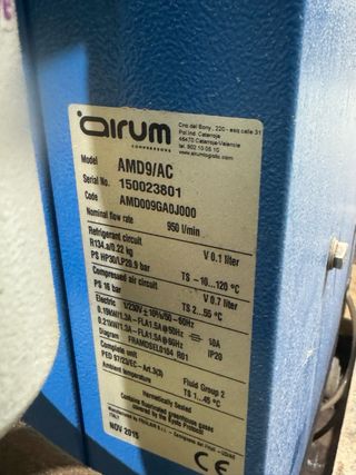 Compresor de aire ABAC VT 1510