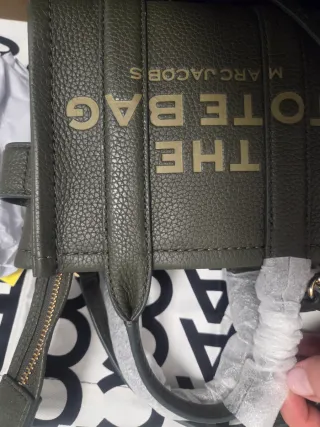 Borsa Tote Marc Jacobs Verde Oliva