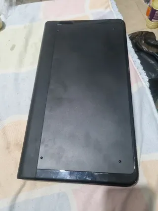 Soporte con teclado Logitech negro