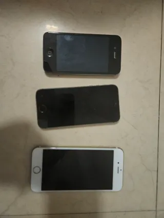 iPhone 4, 5 e 6S Apple Nero e Bianco