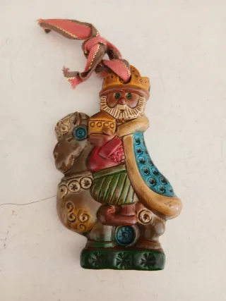 Set 5 Adornos Navideños Loewe Cerámica