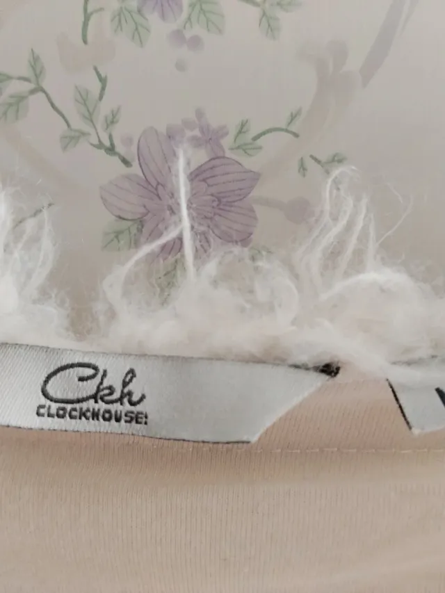 Chaleco pelo blanco Talla única