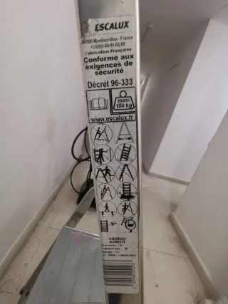 Escalera Escalux 3 peldaños 55cm