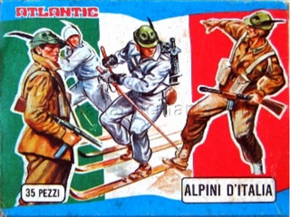 Atlantic 35 Pezzi Alpini d'Italia 1/72 H0