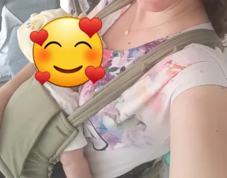 Mochila portabebé Neko Tiny Verde Oliva